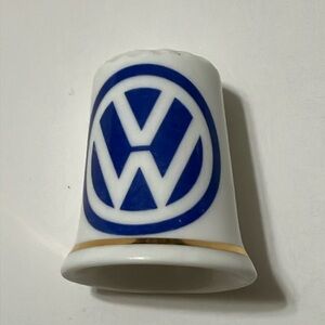 Cottage Thimble Fine Bone China Penzance England Volkswagen